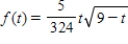 ​The time t (in hours) required for a new employee to successfully learn to operate a machine in a manufacturing process is described by the probability density function   over the interval   Find the probability that a new employee will learn to operate the machine in more than 4 hours but less than 7 hours.Round your answer to four decimal places. ​ A)  ​0.5371 B)  ​0.1583 C)  ​0.4632 D)  ​0.1469 E)  ​0.3162