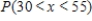 ​Let x be a random variable that is normally distributed with the given mean   and standard deviation   Find the probability   using a symbolic integration utility.Round your answer to four decimal places. ​ A)  ​0.6687 B)  ​0.797 C)  ​0.5889 D)  ​0.5292 E)  ​0.5359