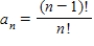 Find the limit of the following sequence. ​   ​ A)    B)    C)    D)    E)  The limit does not exist.