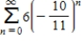 ​Find the sum of the convergent series. ​ ​   ​ A)  ​   B)  ​   C)  ​   D)  ​   E)  ​  