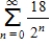 ​Determine the convergence or divergence of the series   Use a symbolic algebra utility to verify your result. ​​ A)  ​The series diverges. B)  ​The series converges.