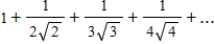 Determine the convergence or divergence of the p-series   A)  The series converges. B)  The series diverges.