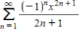 ​Find the radius of convergence of the series   ​ A)  ​1 B)  ​2 C)  ​3 D)  ​7 E)  ​9