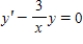 ​Determine whether   is a solution of the differential equation   ​ A)  ​   and   B)  ​​   and   C)  ​​   and   D)  ​​   and   E)  ​​   and  
