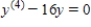 ​Determine whether the function   is a solution of the differential equation   ​ A)  Solution B)  ​Not a solution