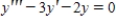 ​Determine whether the function   is a solution of the differential equation   ​ A)  Solution B)  ​Not a solution