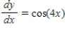 Use the integration to find the general solution of the differential equation   ​ A)    B)    C)    D)    E)   