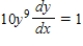 ​Use separation of variables to find the general solution of the differential equation. �​   ​ A)  ​   B)  ​   C)  ​   D)  ​   E)  ​  