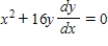 ​Use separation of variables to find the general solution of the differential equation. ​   ​ A)  ​   B)  ​   C)  ​   D)  ​   E)  ​  