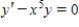 ​Use separation of variables to find the general solution of the differential equation. ​   ​ A)  ​   B)  ​   C)  ​   D)  ​   E)  ​  