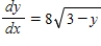 ​Use separation of variables to find the general solution of the differential equation. ​   ​ A)  ​   B)  ​   C)  ​   D)  ​   E)  ​  