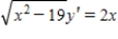 ​Use the initial condition to find the particular solution of the differential equation. ​   ,   when   ​ A)  ​   B)  ​   C)  ​   D)  ​   E)  ​  