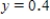 Use the hybrid selection model described to find the percent y (in decimal form) of the population that has the indicated characteristics as a function of time ​t (in generations) . ​   when   ;   when   ​   ​ A)  ​   B)  ​   ​ C)  ​   D)  ​   E)  ​  