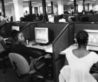 What does Carla Freeman's research on women's participation in the industrialized labor force in Barbados indicate?   A)  that women are victims of an exploitative work environment B)  that women cannot resist male dominance once they enter the global economy C)  that women are not simply victims in the practices of flexible accumulation D)  that the exploitation of women increased as women asserted a different status