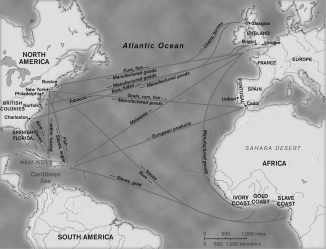 The Triangle Trade that emerged in the early 1500s resulted in an unprecedented level of economic, social, and military activity between Europe, Africa, and the Americas. The European effort to expand their own economic power in the Caribbean quickly proved unsustainable due to a shortage of what essential commodity?   A)  water B)  sugar C)  ships D)  people