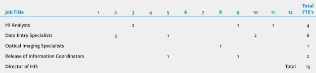 Referring to the illustration below, what is the name for this human resource planning tool?   