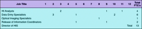 Referring to the illustration below, what is the name for this human resource planning tool?   