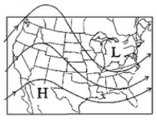   -Which of the following options gives the names of the types of air masses that the upper air flow brings into Atlantic Canada? A) cP B) mP C) cA D) mT