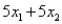 Consider the following linear programming problem: Maximize:   Subject to:       The above linear programming problem: A)  has only one optimal solution B)  has more than one optimal solution C)  exhibits infeasibility D)  exhibits unboundedness