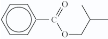 What is the structure of the ester that is formed in the following reaction?   A)    B)    C)    D)   