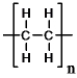 Polyethylene can be represented by this drawing.   A molecule of polyethylene has n = 1000.What is the molar mass of this molecule? The atomic masses are: C = 12.01 g/mol;H = 1.01 g/mol. A) 1000 g/mol B) 14,030 g/mol C) 28,060 g/mol D) 56,120 g/mol