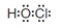 Redraw the following Lewis structure using lines to represent bonding electron pairs.  