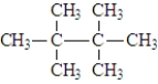 The structure for 2,2,3,3-tetramethylbutane is:  