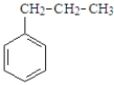 What is the IUPAC name for compound represented below?   A) isopropylbenzene B) propylcyclohexane C) propylbenzene D) propylcyclohexene