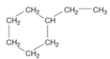Consider the following structure.   This substance would be classified as a(n)  A) alkane. B) alkene. C) alkyne. D) aromatic hydrocarbon. E) cycloalkane.