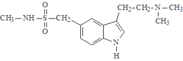 Imitrex was developed in the late 1980's and is used in the treatment of migraine. The active ingredient is shown below.   The substance would be classified as a(n) : A) phenethylamine B) tryptamine C) alkaloid D) a and c E) b and c