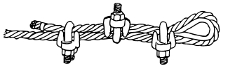 The diagram shows incorrect rigging and an OSHA violation.How can it be corrected?  