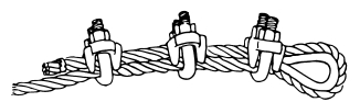 The diagram shows incorrect rigging and an OSHA violation.How can it be corrected?  