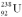 Calculate the binding energy for   ,which consists of 92 protons,92 electrons,and 146 neutrons with a total mass of 238.0507826 u. A) 2.65 *10<sup>-10</sup> J B) 2.45 * 10<sup>-10</sup> J C) 2.90 * 10<sup>-10</sup> J D) 1.03 * 10<sup>-12</sup> J E) 2.65 * 10<sup>-13</sup> J 
