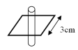 <strong>A square,clamping ammeter has four sides each with a length of 3.0 cm.The four sides of the ammeter are capable of measuring the magnetic field at the position of the sides.When the ammeter is clamped around a cylindrical wire carrying a 5.0 A DC current as shown in the figure,what is the average magnetic field measured in the sides of the clamp?  </strong> A)0.13 G B)0.25 G C)0.52 G D)1.0 G E)2.0 G <div style=padding-top: 35px> 
