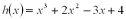 A track is built whose height as a function of horizontal position x is given by   (h and x,both in meters) .If a marble is placed on this track,find the position closest to the axis where it will be in equilibrium. A) 0.29 m B) -0.29 m C) 0.54 m D) -0.54 m E) 1.3 m 