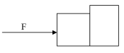 Two masses,m<sub>1</sub>= 3.0 kg and m<sub>2</sub> = 4.0 kg rest on a frictionless surface as shown.A force of 7.0 N is applied to m<sub>1</sub>.What is the acceleration of the two masses?   A) 1.0 m/s<sup>2</sup> B) 2.5 m/s<sup>2</sup> C) 3.0 m/s<sup>2</sup> D) 3.5 m/s<sup>2</sup> 
