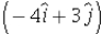  Two boats leave the port at the same time.Boat A has a velocity of   m/s and boat B has a velocity of   m/s as measured by someone standing at the port (   and   are unit vectors along the x-axis and the y-axis respectively) .What is the position vector of boat B as seen by a person travelling on boat A after 60 seconds has elapsed? Give your answer as magnitude and direction. A) 424.3 m and 88.26º B) 424.3 m and 188.13º C) 126.7 m and 188.13º D) 126.7 m and 88.26º E) 300.0 m and 36.87<sup> \circ </sup>  