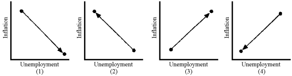 Figure 17-4    -Which panel in Figure 17-4 shows what happened in 2007-2009? A)  1 B)  2 C)  3 D)  4