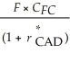 Consider the following equation: S ×   =   The term in this equation is   A)  the appropriate cost of capital from the standpoint of a Canadian investor. B)  the risk-free rate for a foreign investor. C)  the risk-free rate for a Canadian investor. D)  the appropriate cost of capital from the standpoint of a foreign investor. E)  the forward exchange rate.