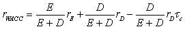 Consider the following formula:   The term   Represents A)  the reduction due to the interest tax shield. B)  the present value of the interest tax shield. C)  the preset value of the future interest payments. D)  the interest tax shield each year.