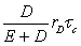 Consider the following formula:   The term   Represents A)  the reduction due to the interest tax shield. B)  the present value of the interest tax shield. C)  the preset value of the future interest payments. D)  the interest tax shield each year.