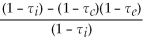 Consider the following formula: τ* =   The term τ<sub>i</sub> is A)  the effective personal tax rate on interest income. B)  the effective personal tax rate on equity. C)  the effective corporate tax rate on income. D)  the effective tax advantage of debt.