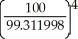 B Explanation: B) EAR =   <sup> </sup>- 1 = 0.028
