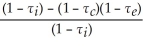 Consider the following formula: τ* =   The term τ<sub>i</sub> is: A)  the effective personal tax rate on interest income. B)  the effective personal tax rate on equity. C)  the effective corporate tax rate on income. D)  the effective tax advantage of debt.
