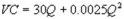 Suppose Kate's Great Crete (KGC) has annual variable costs of   and marginal costs of   ,where Q is the number of cubic yards of concrete it produces per year.In addition,it has an avoidable fixed cost of $50,000 per year.KGC's demand function is   What is the profit maximizing sales price? A)  $47.7 B)  $30 C)  $45 D)  $50
