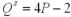 Suppose the market demand function for ice cream is   and the market supply function for ice cream is   ,both measured in millions of gallons of ice cream per year.Suppose the government imposes a $0.50 tax on each gallon of ice cream.The change in producer surplus due to the tax is A)  $1.80 B)  $1.20 C)  $1.00 D)  $0.48