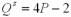 The market demand function for wheat is   and the market supply function is   ,both measured in billions of bushels per year.Suppose the government wants to increase the price of wheat to $3/bushel and they impose a voluntary production reduction program to achieve their goal.What is the size of the deadweight loss from the program? A)  $1.5 billion B)  $3 billion C)  $4.5 billion D)  $18 billion