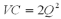 Suppose that,in the long run,a dairy's variable costs are   (where Q is the number of gallons of milk produced each day) ,its marginal cost is   and there is an avoidable fixed cost of $50 per day.In the long run there is free entry into the market.What is the long run market supply curve? A)  Vertical at 5 gallons per day B)  Horizontal at $20 per gallon C)  Horizontal at $50 per gallon D)  Horizontal at $100 per gallon