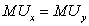 At a consumer's interior optimum solution,which of the following will not necessarily hold true? A)    B)    C)    D)    