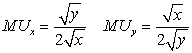 Suppose the consumer's utility function is given by   where   The equation for this consumer's demand curve for   is A)    B)    C)    D)    